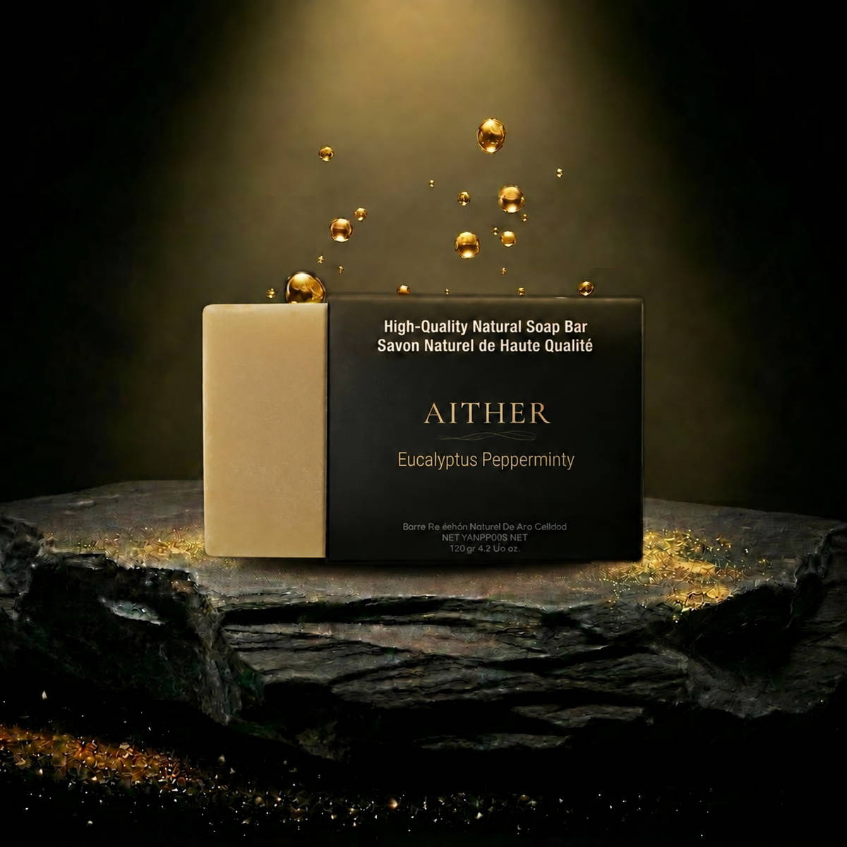 AITHER Natural Soap - Eucalyptus Pepperminty